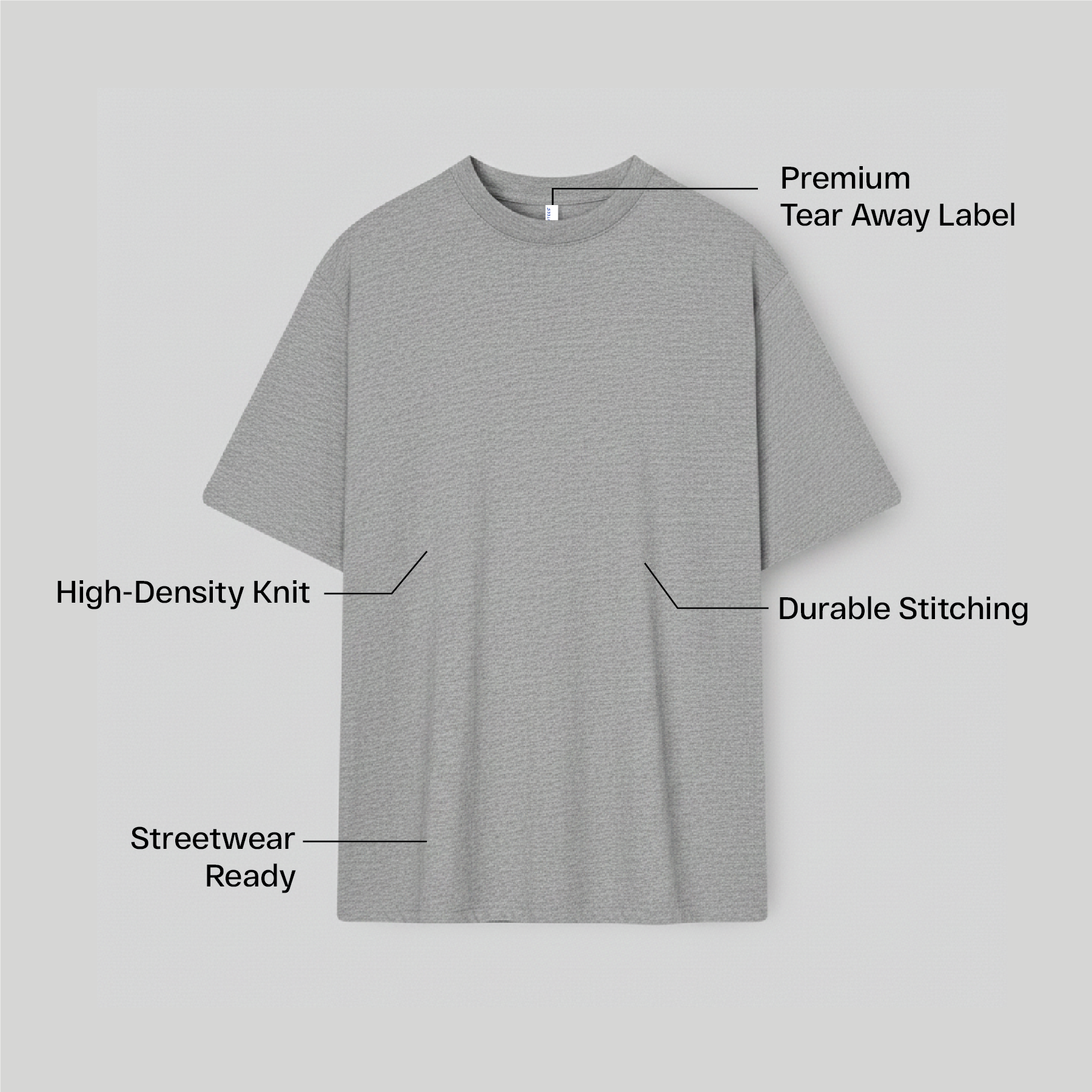 Vintage Washed Oversized T-Shirt – 100% Cotton