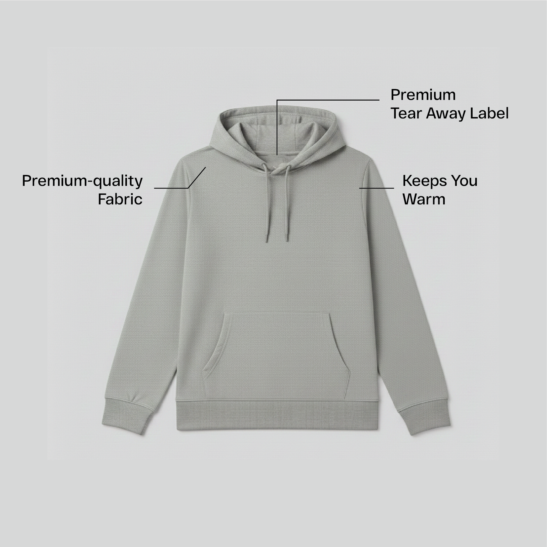 Cotton Kids Pullover Hoodie