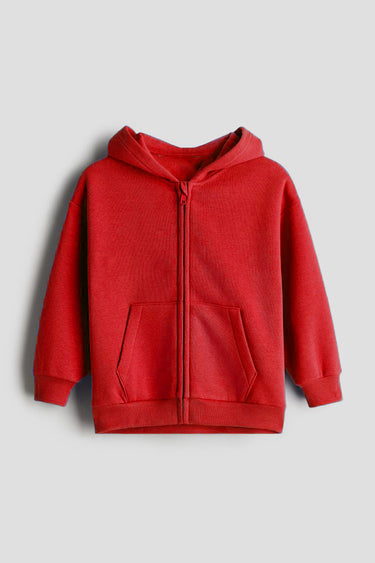 Cotton Kids Zipper Hoodie